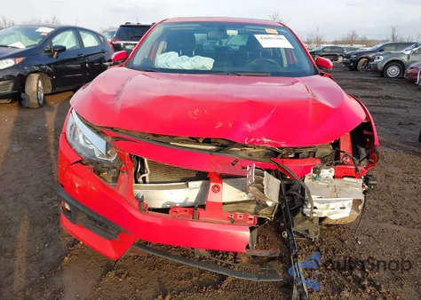 2018 Honda Civic Ex-L z USA, uszkodzony, nr VIN JHMFC1F7XJX004883